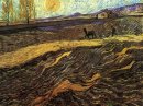 Enclosed Field With Ploughman 1889 1
