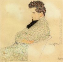 retrato del compositor Arthur lowenstein 1909