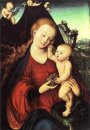 Madonna et enfant avec une grappe de raisin 1525