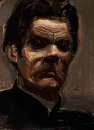 Porträt von Maxim Gorki