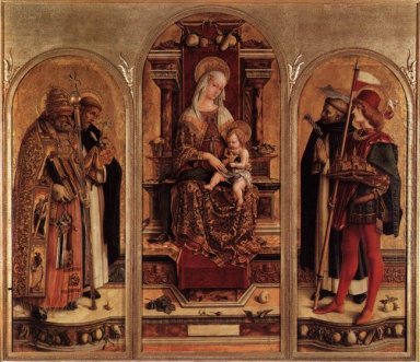 Triptych av Camerino