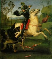 St George kämpar med draken 1505