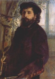 Portrait Of Claude Monet 1875 Portrait Of Claude Monet 1875