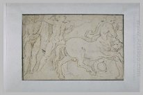 Battle Of Centaurs And Greek