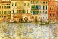 Palacios veneciano en el Gran Canal 1899