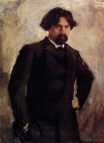 Portrait Of The Artist Vasily Surikov