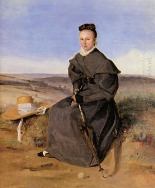 Louise Harduin In Mourning 1831