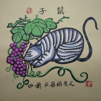 Zodiac&Mouse - Chinese Painting