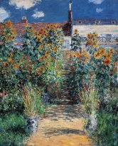 The Garden At Vetheuil 1881