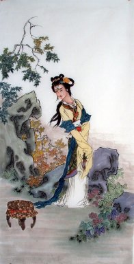 Bella dama - la pintura china