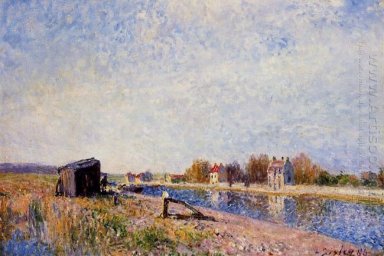 the loing at saint mammes 1884 1