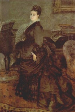 Retrato De Una Mujer Mme Georges Hartmann 1874