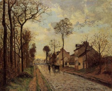 la route Louveciennes 1870