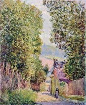 a street in louveciennes 1878