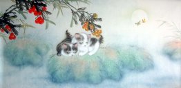 Kat - Chinees Schilderij Kat - Chinees Schilderij