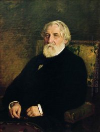 Portrait Of Writer Ivan Sergeyevich Turgenev 1874