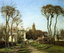 entrance to the village of voisins yvelines 1872