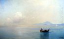 Calm Sea Landschaft mit Fischer 1887