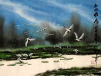 Wetlands - Pittura cinese