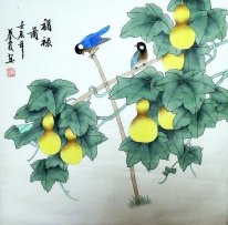 Fleurs - Peinture chinoise