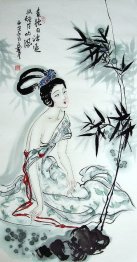 Beautiful Lady - Chinese Painting