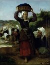 Washerwomen von Fouesnant 1869