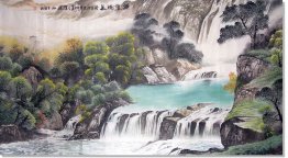 Mer - Peinture chinoise