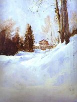 Winter In Abramtsevo 1886