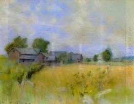 Pasture With Barns Cos Cob