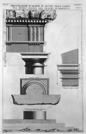 The Roman Antiquities T 4 Plate Xxxiv Vista Of Some Of The Great