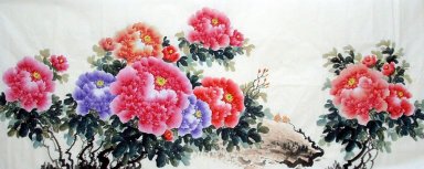 Peony - la pintura china