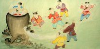 Boys - Chinese Painting