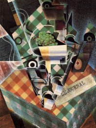 Still Life With Checked Tablecloth 1915