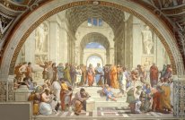 The School of Athens (from the Stanza della Segnatura) 1510-11