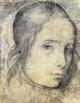 Testa di una ragazza 1618