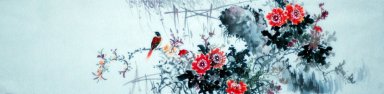 Birds & Flowers - Pittura cinese