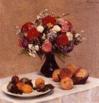 Flores y la fruta 1868