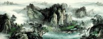 Waterfall - Chinese Painting