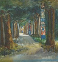 Totem Weg in Sitka