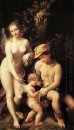 Venus med Mercury och Cupid Skolan Of Love