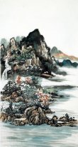 Bergen en water - Chinees schilderij