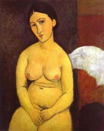 seated nude 1917