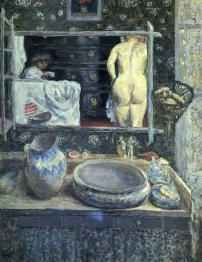 Mirror On The Wash Stand 1908