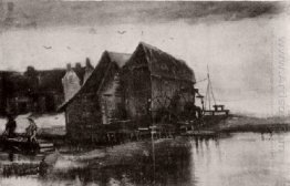 Watermill At Gennep 1884