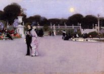 Luxembourg Gardens Di Twilight 1879