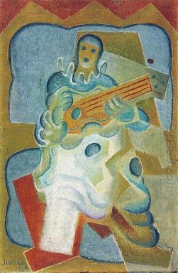 Pierrot que toca la guitarra 1923