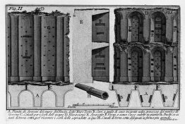 The Roman Antiquities T 1 Plate Xi Aurelian Wall Muro Torto 1756