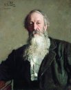 Portrait du critique d'art Vladimir Stasov 1883