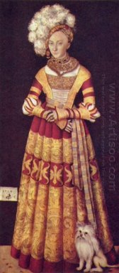 Retrato da duquesa Katharina Von Mecklenburg 1514