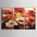 Tangan-Dicat Floral Oil Painting - Set 3